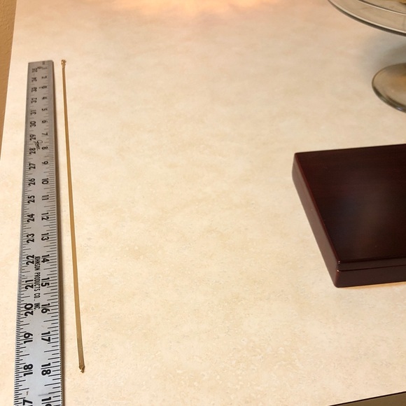 Unisex herringbone 14k necklace - Picture 12 of 16